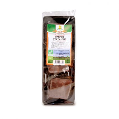 CARRE CHOCO D'EPEAUTRE 160G MOINES