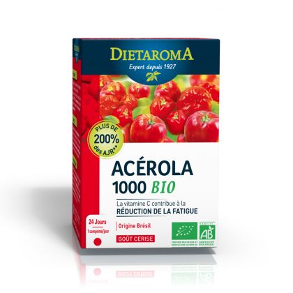 ACEROLA 1000 CERISE 24CP DIETAROMA